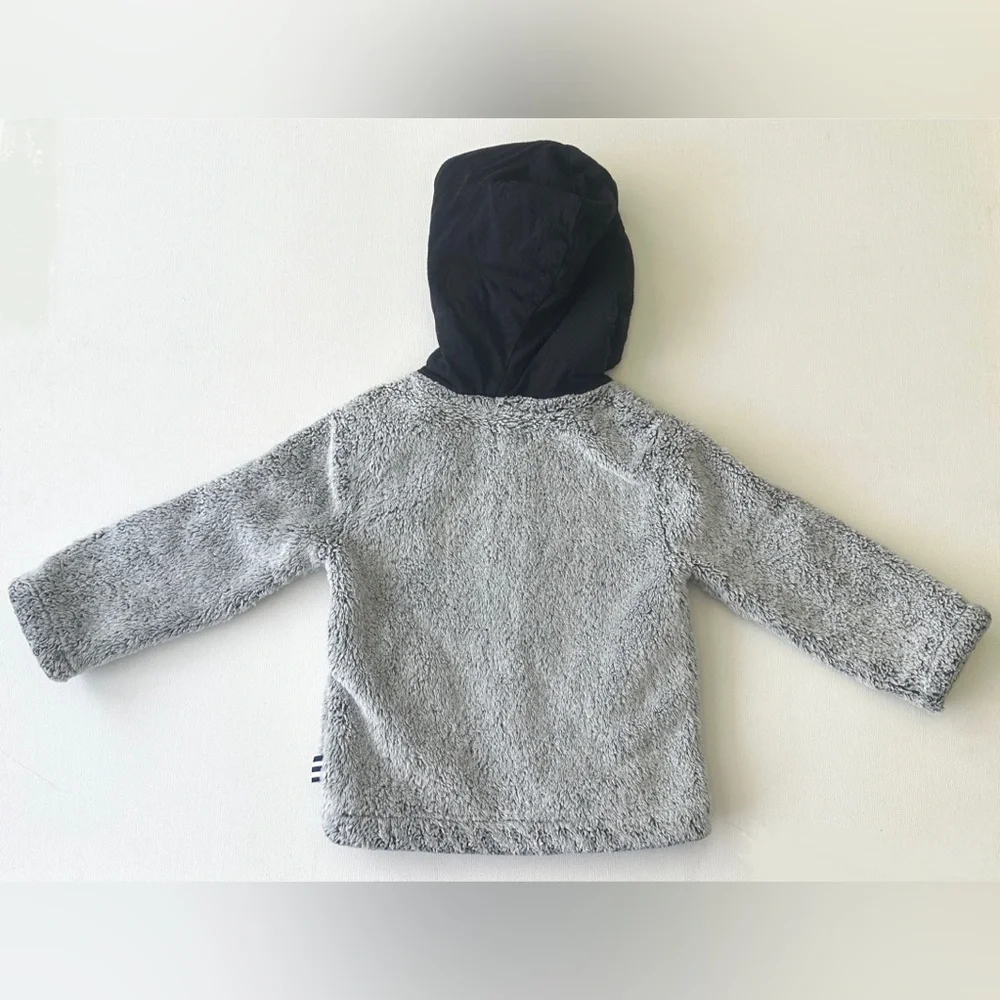 Splendid boy’s Gray and Black Jacket. Size 12-18M. - Picture 5 of 7
